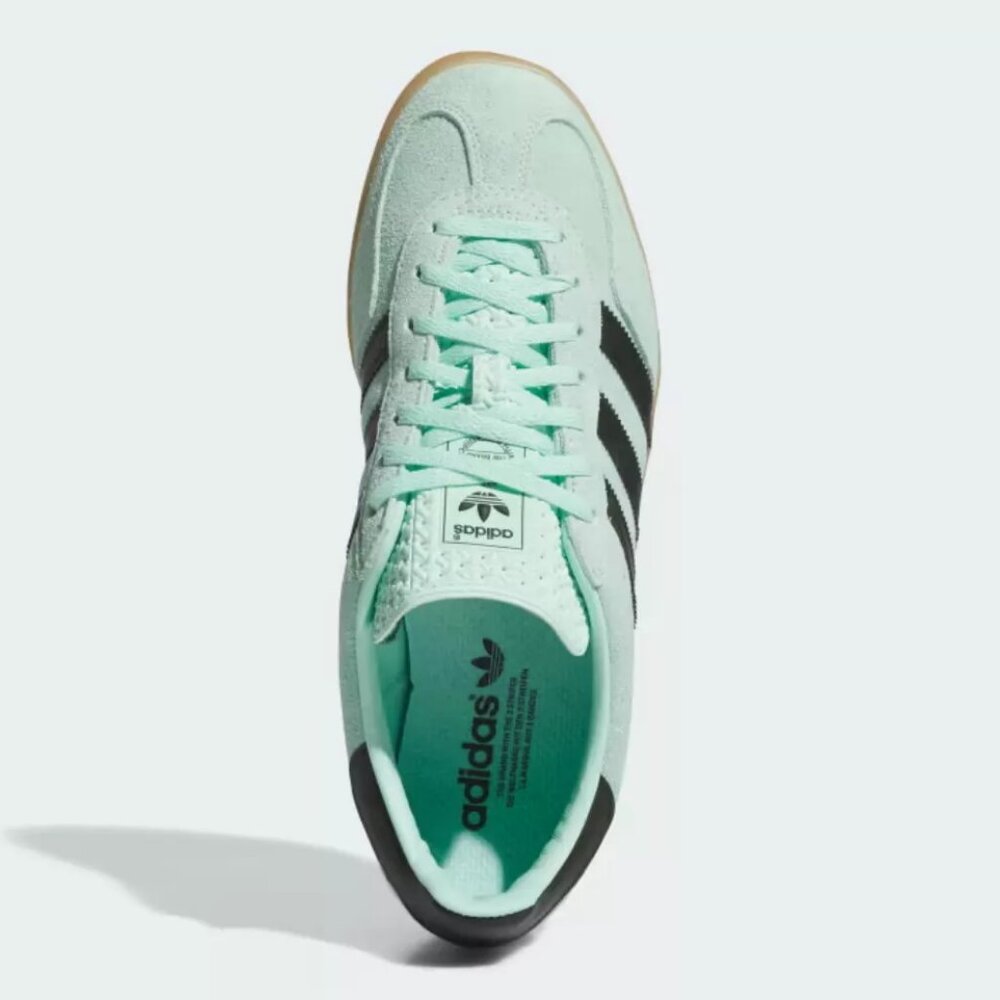 [NEW] Men's adidas Gazelle Indoor‎ Shoes Clear Mint IH7488 - Picture 2 of 8